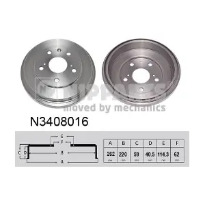 NIPPARTS N3408016