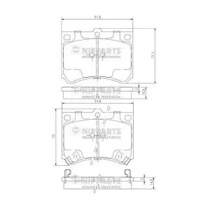NIPPARTS J3603035