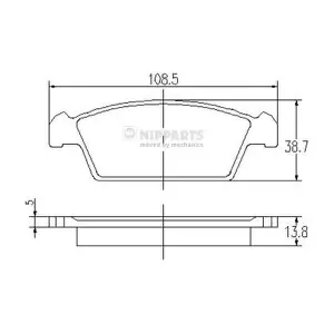 NIPPARTS J3608015