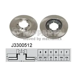 NIPPARTS J3300512