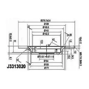 NIPPARTS J3313020
