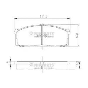 NIPPARTS J3601006