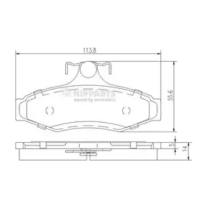 NIPPARTS J3610901