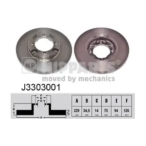 NIPPARTS J3303001