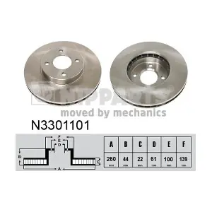 NIPPARTS N3301101