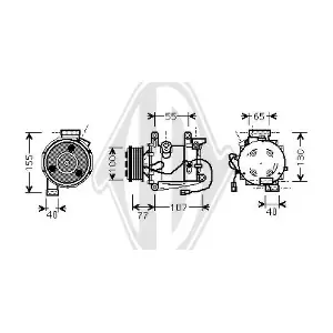 DIEDERICHS DCK1300
