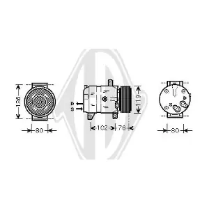 DIEDERICHS DCK1462