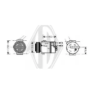 DIEDERICHS DCK1416