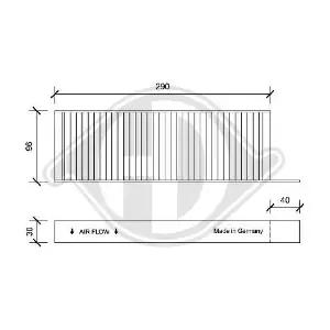 DIEDERICHS DCI0158S