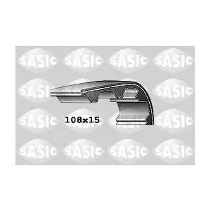 SASIC 1766012 Зубчастий ремінь