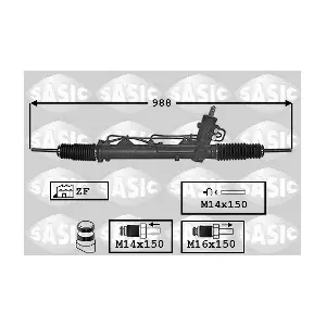 SASIC 7006013 Рульовий механізм