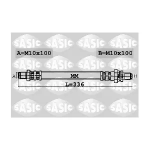 SASIC 6606029 Гальмівний шланг