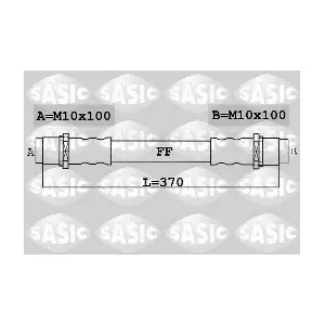 SASIC 6606243 Гальмівний шланг