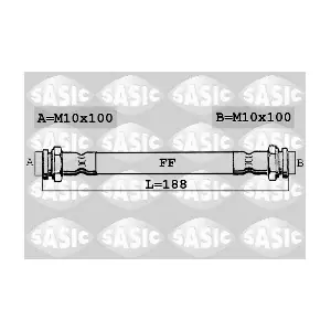SASIC 6606028 Гальмівний шланг