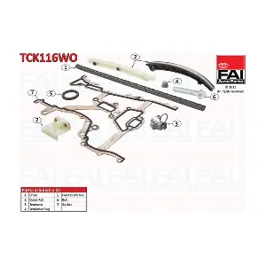FAI AutoParts TCK116WO