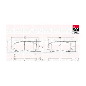 FAI AutoParts BP136