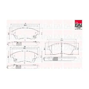 FAI AutoParts BP149