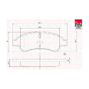 FAI AutoParts BP120
