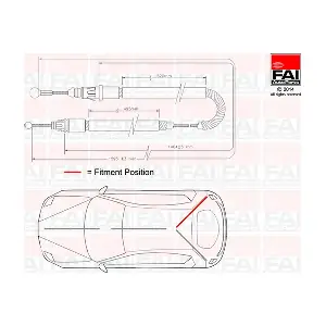 FAI AutoParts FBC0134
