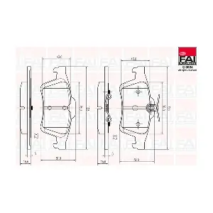 FAI AutoParts BP142