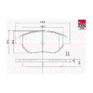 FAI AutoParts BP161
