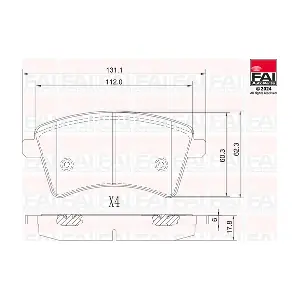 FAI AutoParts BP166