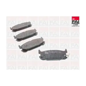 FAI AutoParts BP661 Комплект гальмівних накладок дискового стоянкового гальма