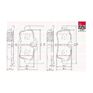FAI AutoParts BP152