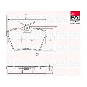 BP118 FAI AutoParts