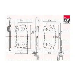 FAI AutoParts BP125