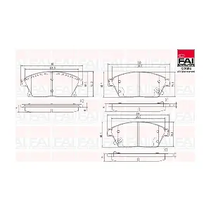 FAI AutoParts BP122