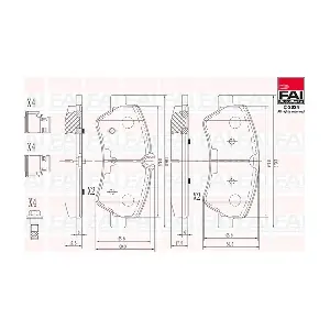 FAI AutoParts BP105