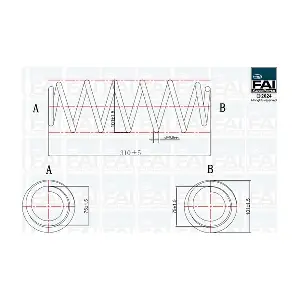 FPCS107 FAI AutoParts