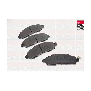 FAI AutoParts BP234 Комплект гальмівних накладок дискового стоянкового гальма