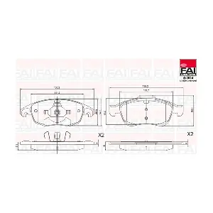 FAI AutoParts BP121