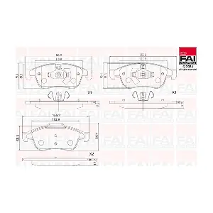 FAI AutoParts BP139