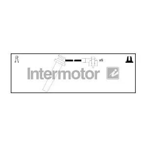 INTERMOTOR 83062 Комплект проводів високої напруги