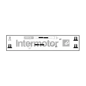 INTERMOTOR 83061 Комплект проводів високої напруги