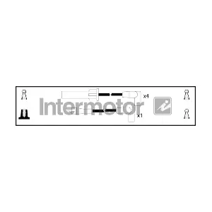 INTERMOTOR 83075 Комплект проводів високої напруги