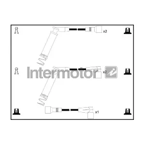 INTERMOTOR 76331 Комплект проводів високої напруги