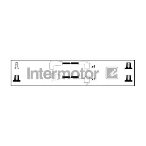 INTERMOTOR 73629 Комплект проводов зажигания