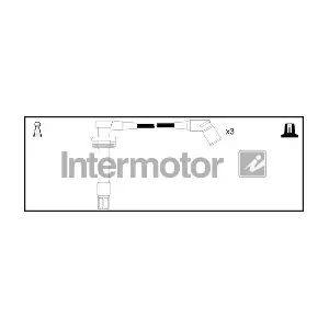 INTERMOTOR 76142 Комплект проводів високої напруги