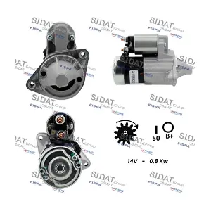 SIDAT S12MH0824A2 Стартер
