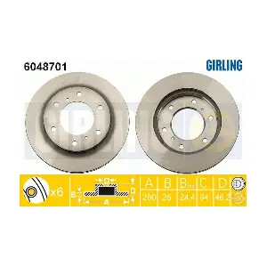 GIRLING 6048701