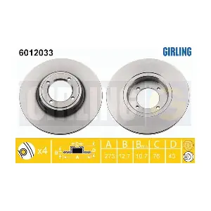 GIRLING 6012033