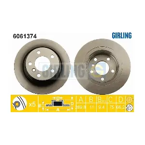 6061374 GIRLING