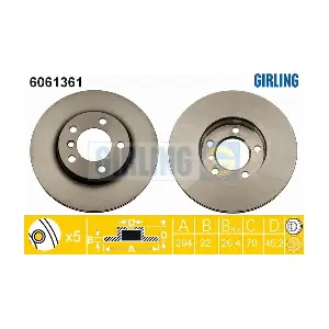 6061361 GIRLING