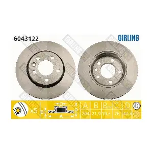 GIRLING 6043122