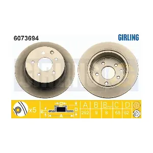 GIRLING 6073694