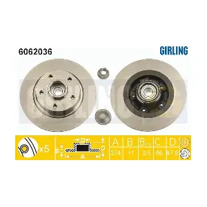 GIRLING 6062036